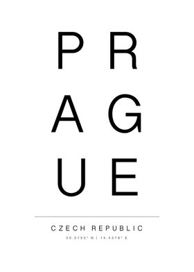 Typography Print Prague