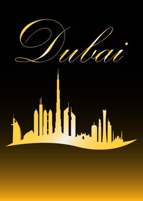Dubai in gold 