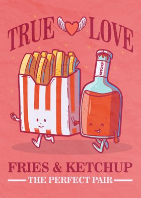 Fries And Ketchup