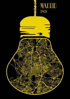 Madrid  in bulb