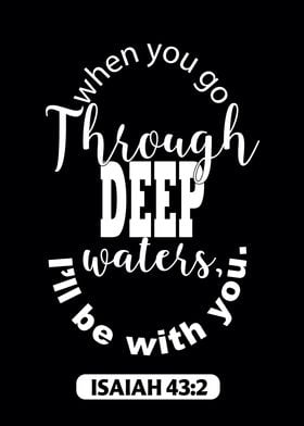 through deep waters