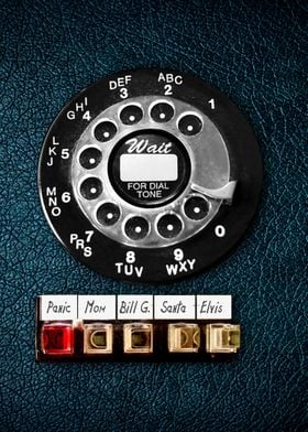 Classic Old Dial Phone
