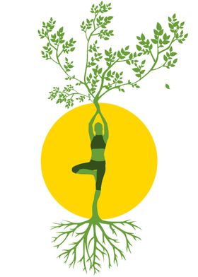 Yoga Meditation Tree