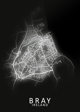 Bray Ireland City Map