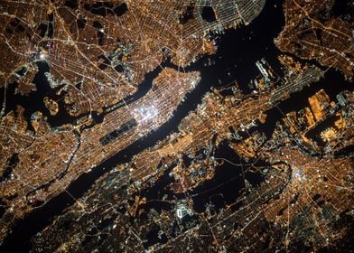 Manhattan Aerial View