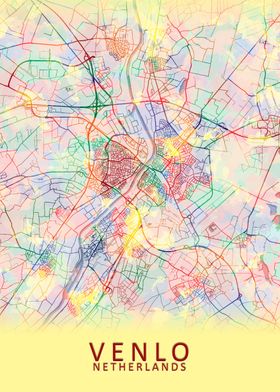 Venlo Netherlands City Map