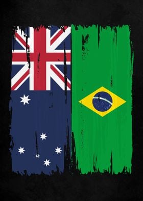 Australia Brazil Flag