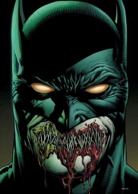 Evil Bat' Poster by DC Comics | Displate