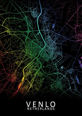 Venlo Netherlands City Map
