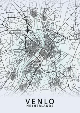 Venlo Netherlands City Map