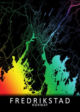 Fredrikstad Norway Map