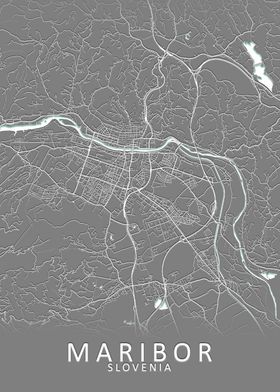 Maribor Slovenia City Map