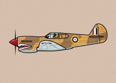 P40D Kittyhawk