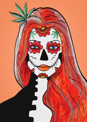 Sugar Skull girl