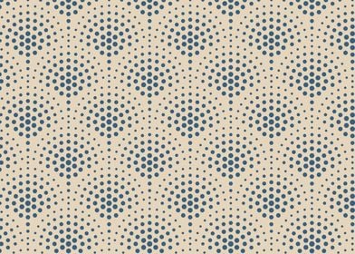 Polka Dot Scallop Pattern