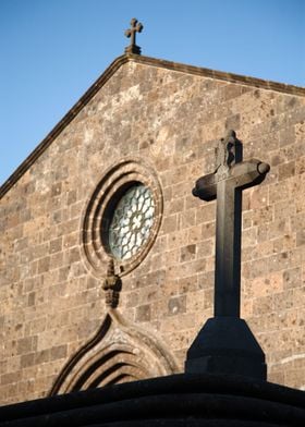 Church in Azores islands