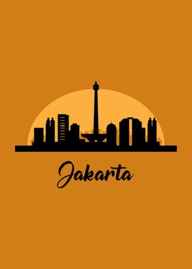 Jakarta Silhoutte