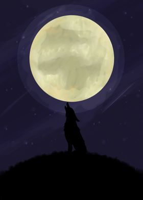 The Wolf and The moon