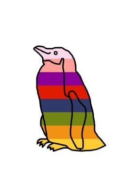 Rainbow Penguin