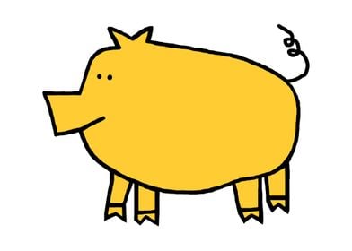 Yellow Pig