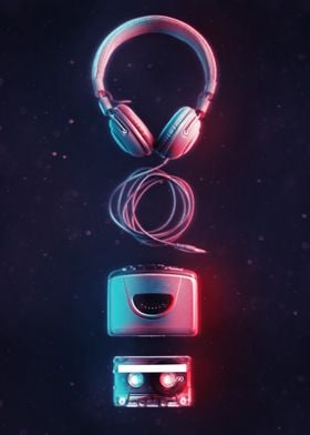 Neon Music Gadgets 1