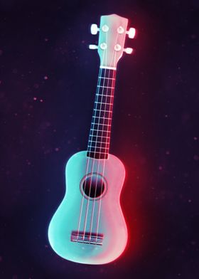 Neon Ukulele