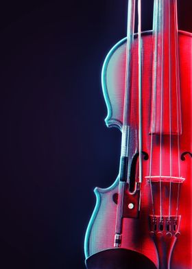 Neon Violin 7