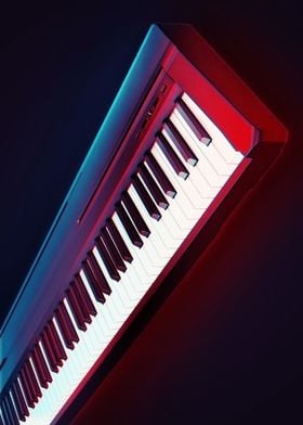 Neon Keyboard 1