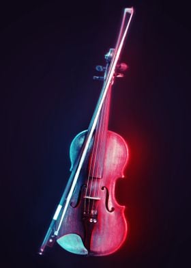 Neon Violin 2