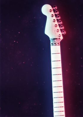 Neon Electric Guitar 5