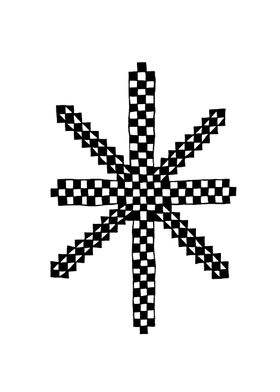 Checkerboard Star