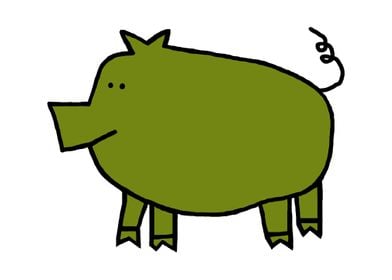 Green Pig