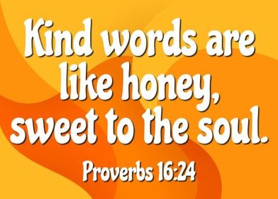 Proverbs 1624 Bible Verse