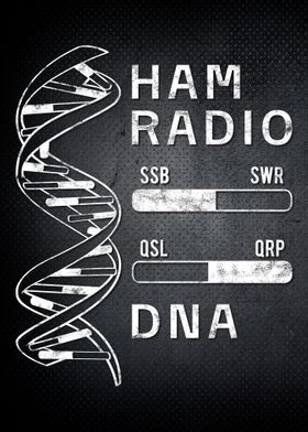 Cool Ham Radio My DNA