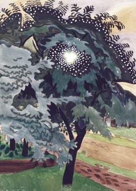 Burchfield Luminous Tree