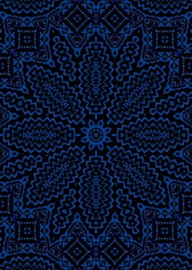 Blue Mandala 4