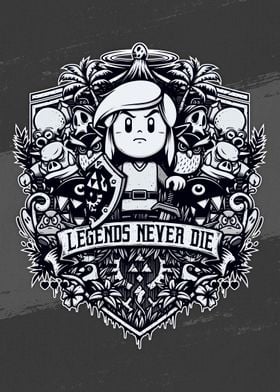Zelda Legends Never Die - LEGENDA NEVER DIE Products