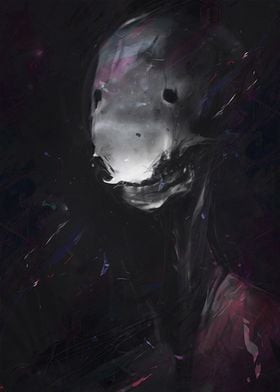 Abstract Portrait Alien