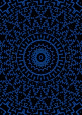 Blue Mandala 5