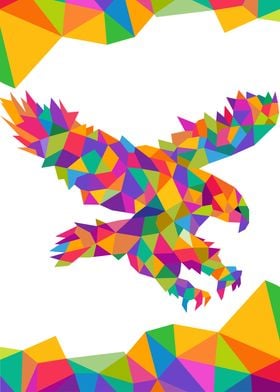 Eagle Geometric Color