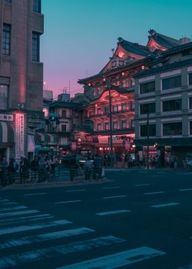 Downtown Kyoto Synthwave