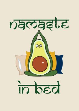 Avocado Namaste In Bed