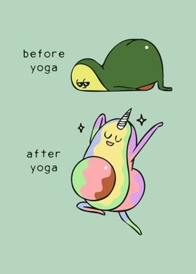 After Yoga Avocado