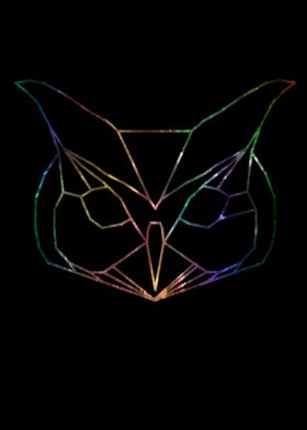 Neon owl