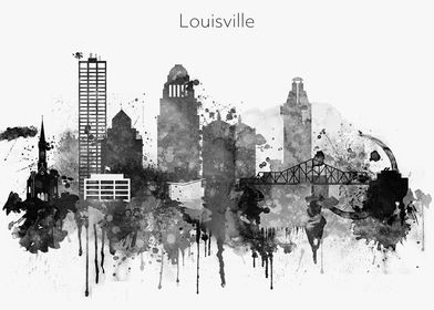 Louisville City Skyline