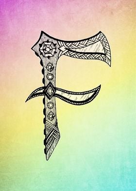 Fancy Warrior Axe color