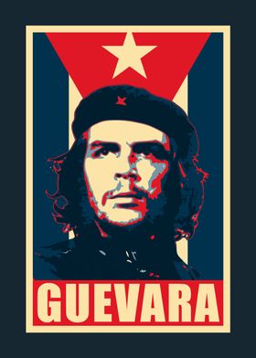 Che Guevara Cuba Flag