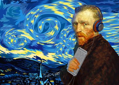 DJ Van Gogh Starry Night