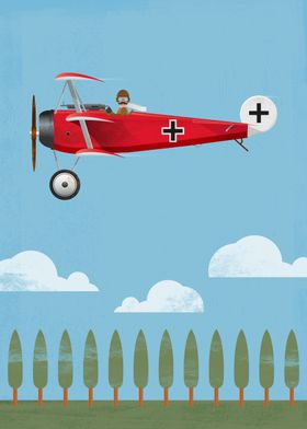 Red Baron Fokker Triplane