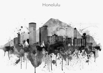 Honolulu Hawaii Skyline